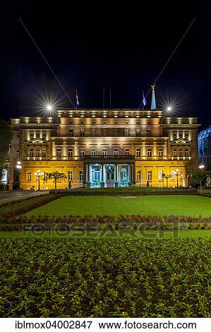 "Government Palace of the President, Savski Venac, New Belgrade, Belgrade, Serbia, Europe" View Large Photo Image Stock Photo - "Government Palace of the President, Savski Venac, New Belgrade, Belgrade, Serbia, Europe". Fotosearch