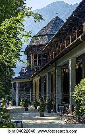 "Graduation house, open air saline, spa, Bad Reichenhall, Upper Bavaria, Bavaria, Germany, Europe" View Large Photo Image Stock Photo - "Graduation house, open air saline, spa, Bad Reichenhall, Upper Bavaria, Bavaria, Germany, Europe". Fotosearch