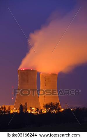 "Grafenrheinfeld Nuclear Power Plant at night, Grafenrheinfeld, Unterfranken, Bavaria, Germany, Europe" View Large Photo Image Picture - "Grafenrheinfeld Nuclear Power Plant at night, Grafenrheinfeld, Unterfranken, Bavaria, Germany, Europe". Fotosearch