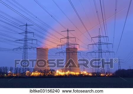"Grafenrheinfeld Nuclear Power Plant at dusk, Grafenrheinfeld, Unterfranken, Bavaria, Germany, Europe" View Large Photo Image Stock Image - "Grafenrheinfeld Nuclear Power Plant at dusk, Grafenrheinfeld, Unterfranken, Bavaria, Germany, Europe". Fotosearch