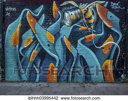 "Graffiti at the East Side Gallery, Friedrichshain, Berlin, Germany, Europe" View Large Photo Image Stock Image - "Graffiti at the East Side Gallery, Friedrichshain, Berlin, Germany, Europe". Fotosearch