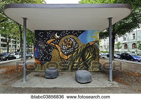 "Graffiti of God, Schwabing, Munich, Upper Bavaria, Bavaria, Germany, Europe" View Large Photo Image Stock Photograph - "Graffiti of God, Schwabing, Munich, Upper Bavaria, Bavaria, Germany, Europe". Fotosearch