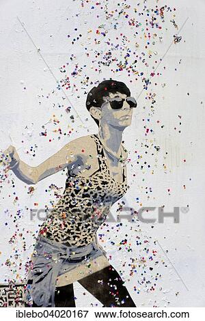 Stock Photo - "Graffiti, Paris, France, Europe". Fotosearch