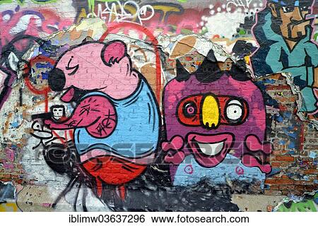 "Graffiti street, Werregarenstraat, the only place in Europe where graffiti is allowed and welcome, Ghent, Flemish Region, Belgium, Europe" View Large Photo Image Stock Photograph - "Graffiti street, Werregarenstraat, the only place in Europe where graffiti is allowed and welcome, Ghent, Flemish Region, Belgium, Europe". Fotosearch