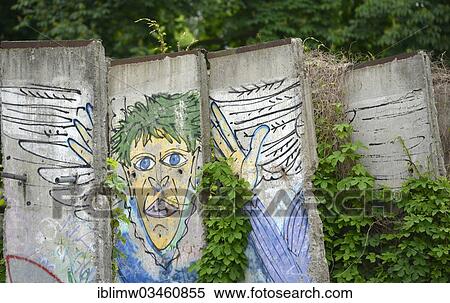 "Graffiti, wall remains with ivy, Berlin Wall Memorial, Bernauer Strasse, Berlin, Berlin, Germany, Europe" View Large Photo Image Stock Photography - "Graffiti, wall remains with ivy, Berlin Wall Memorial, Bernauer Strasse, Berlin, Berlin, Germany, Europe". Fotosearch