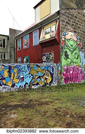 "Graffiti wall, Reykjavik, Iceland, Europe" View Large Photo Image Stock Image - "Graffiti wall, Reykjavik, Iceland, Europe". Fotosearch