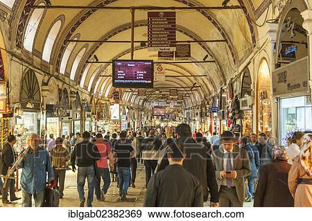 "Grand Bazaar, covered alleys, Istanbul, Turkey, Asia" View Large Photo Image Stock Photo - "Grand Bazaar, covered alleys, Istanbul, Turkey, Asia". Fotosearch