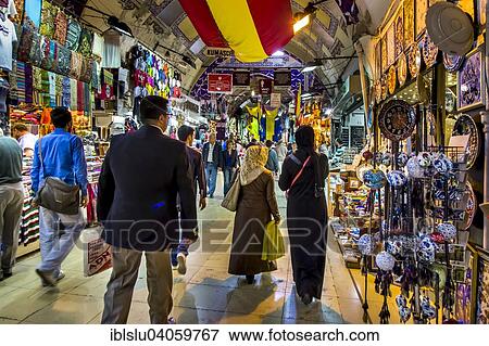 "Grand Bazaar, Kapali Carsi, Istanbul, Turkey, Asia" View Large Photo Image Stock Photo - "Grand Bazaar, Kapali Carsi, Istanbul, Turkey, Asia". Fotosearch