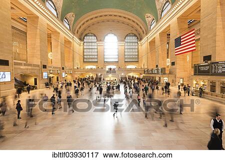 "Grand Central Terminal, or Grand Central Station, New York City, New York, United States, North America" View Large Photo Image Stock Photo - "Grand Central Terminal, or Grand Central Station, New York City, New York, United States, North America". Fotosearch