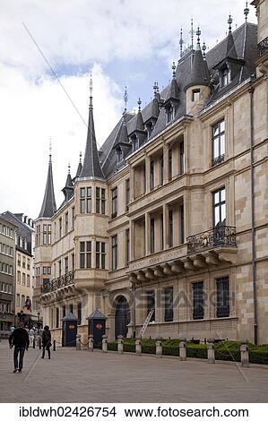 "Grand Ducal Palace in the city centre, City of Luxembourg, Luxembourg, Europe, PublicGround, Europe" View Large Photo Image Picture - "Grand Ducal Palace in the city centre, City of Luxembourg, Luxembourg, Europe, PublicGround, Europe". Fotosearch