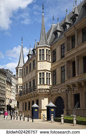 "Grand Ducal Palace in the city centre, City of Luxembourg, Luxembourg, Europe, PublicGround, Europe" View Large Photo Image Stock Photo - "Grand Ducal Palace in the city centre, City of Luxembourg, Luxembourg, Europe, PublicGround, Europe". Fotosearch