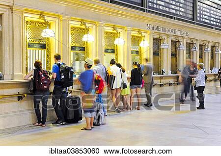 "Grand Hall of Grand Central Terminal, Metro North ticket counter, Midtown Manhattan, New York City, USA" View Large Photo Image Stock Image - "Grand Hall of Grand Central Terminal, Metro North ticket counter, Midtown Manhattan, New York City, USA". Fotosearch