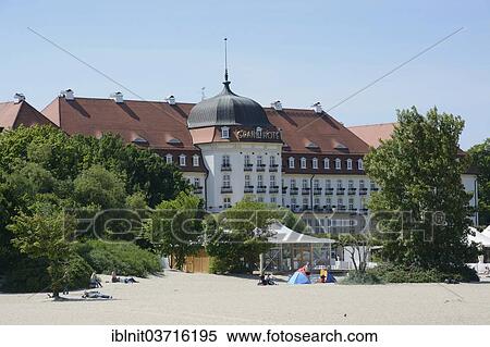 Stock Photography - "Grand Hotel, Sopot, Pomeranian Voivodeship, Poland, Europe". Fotosearch