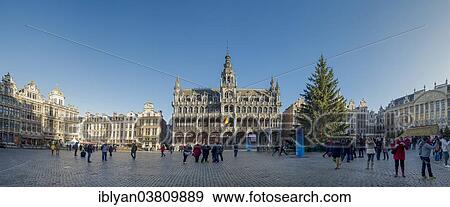 "Grand Place or Grote Markt, Brussels, Belgium, Europe" View Large Photo Image Stock Photo - "Grand Place or Grote Markt, Brussels, Belgium, Europe". Fotosearch