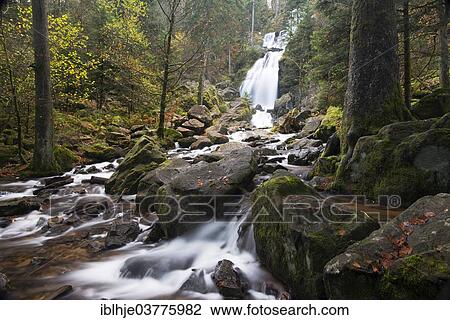 "Grande Cascade de Tendon waterfall, Vosges, Alsace, France, Europe" View Large Photo Image Stock Image - "Grande Cascade de Tendon waterfall, Vosges, Alsace, France, Europe". Fotosearch