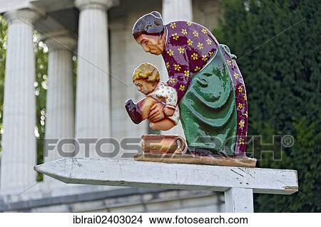 "Grandmother with a child on a potty as a guide to the toilet in front of the Hall of Fame at the Wies'n, Oktoberfest, Munich, Upper Bavaria, Bavaria, Germany, Europe" View Large Photo Image Picture - "Grandmother with a child on a potty as a guide to the toilet in front of the Hall of Fame at the Wies'n, Oktoberfest, Munich, Upper Bavaria, Bavaria, Germany, Europe". Fotosearch