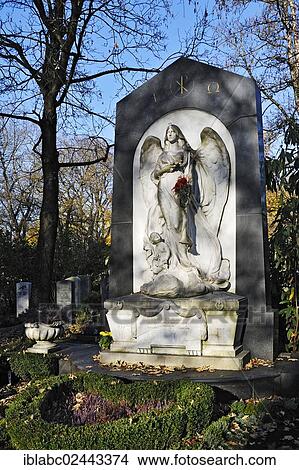 "Grave with autumn leaves, Ostfriedhof cemetery, Munich, Bavaria, Germany, Europe" View Large Photo Image Picture - "Grave with autumn leaves, Ostfriedhof cemetery, Munich, Bavaria, Germany, Europe". Fotosearch