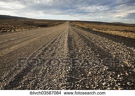 "Gravel road to the Cueva de las Manos, Santa Cruz, Argentina, South America" View Large Photo Image Picture - "Gravel road to the Cueva de las Manos, Santa Cruz, Argentina, South America". Fotosearch