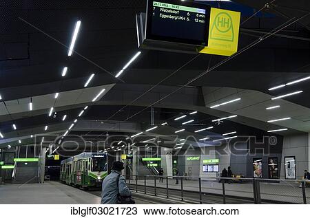 Stock Image - "Graz Central Station, Hauptbahnhof, Graz, Styria, Austria, Europe". Fotosearch