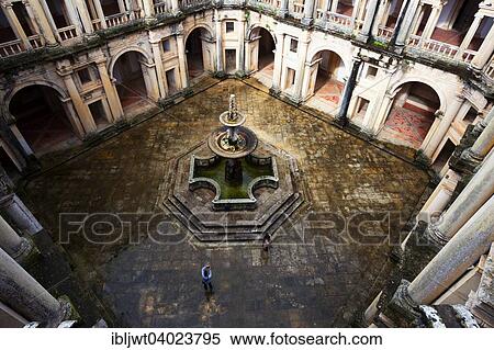"Great cloister, by Diogo do Torralva, fortified monastery Convento de Cristo of the Knights Templar, Tomar, Centro Region, Portugal, Europe" View Large Photo Image Stock Photography - "Great cloister, by Diogo do Torralva, fortified monastery Convento de Cristo of the Knights Templar, Tomar, Centro Region, Portugal, Europe". Fotosearch