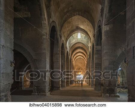 "Great Hall of the Sultanhani caravanserai on the ancient Silk Road, now a museum, interior, Sultanhani, Sultanhani Kervansaray, Aksaray, Turkei" View Large Photo Image Stock Photo - "Great Hall of the Sultanhani caravanserai on the ancient Silk Road, now a museum, interior, Sultanhani, Sultanhani Kervansaray, Aksaray, Turkei". Fotosearch
