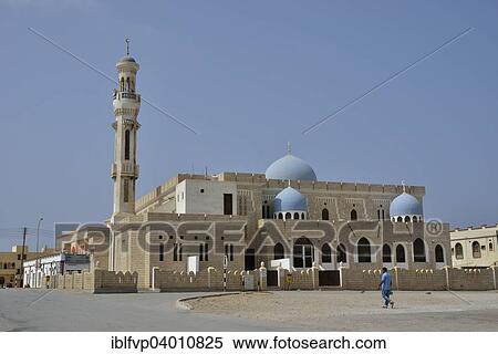 Stock Photography - "Great Mosque of Mirbat, Dhofar Region, Orient, Oman, Asia". Fotosearch