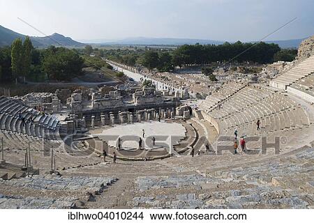 "Great Theater, ancient city of Ephesus, UNESCO World Heritage Site, Selcuk, Izmir Province, Turkey, Asia" View Large Photo Image Picture - "Great Theater, ancient city of Ephesus, UNESCO World Heritage Site, Selcuk, Izmir Province, Turkey, Asia". Fotosearch