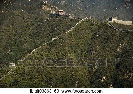 "Great Wall of China, Badaling, China, Asia" View Large Photo Image Stock Photo - "Great Wall of China, Badaling, China, Asia". Fotosearch