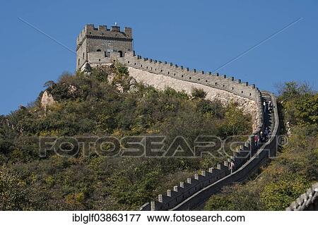 "Great Wall of China, Badaling, China, Asia" View Large Photo Image Stock Photo - "Great Wall of China, Badaling, China, Asia". Fotosearch