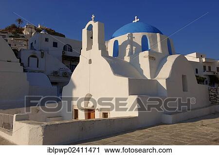 "Greek Orthodox Chapel of Panaghia Gremiotissa, Chora, Hora, Ios, Cyclades Islands, Greece, Europe" View Large Photo Image Stock Image - "Greek Orthodox Chapel of Panaghia Gremiotissa, Chora, Hora, Ios, Cyclades Islands, Greece, Europe". Fotosearch