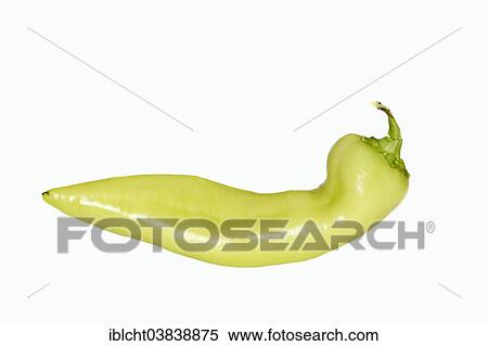 Stock Photography - Green Bell Pepper (Capsicum annuum). Fotosearch
