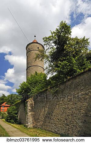 "Green Tower, watchtower and prison tower, early 15th century, Dinkelsbuhl, Middle Franconia, Bavaria, Germany, Europe" View Large Photo Image Stock Photography - "Green Tower, watchtower and prison tower, early 15th century, Dinkelsbuhl, Middle Franconia, Bavaria, Germany, Europe". Fotosearch