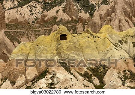 "Green-yellow mineral deposits in weathered tuff formations, Rose Valley, Goreme National Park, near Goreme, Cappadocia, Nevsehir Province, Central Anatolia Region, Turkey, Asia" View Large Photo Image Stock Image - "Green-yellow mineral deposits in weathered tuff formations, Rose Valley, Goreme National Park, near Goreme, Cappadocia, Nevsehir Province, Central Anatolia Region, Turkey, Asia". Fotosearch