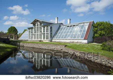 Stock Photograph - "Greenhouse, Palmse Manor, Lahemaa National Park, Estonia, Baltic States,, Europe". Fotosearch