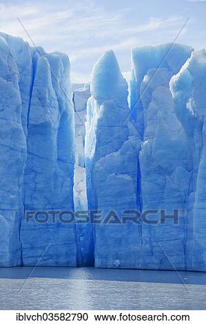 "Grey Glacier, glacier tongue, icefall, Torres del Paine National Park, Chile, South America" View Large Photo Image Stock Image - "Grey Glacier, glacier tongue, icefall, Torres del Paine National Park, Chile, South America". Fotosearch