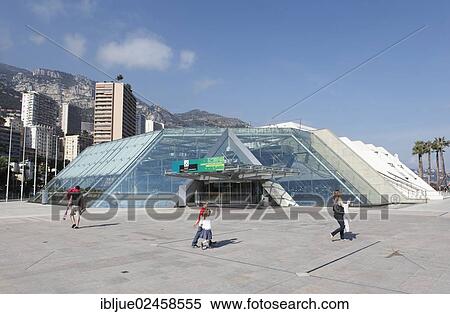 "Grimaldi Forum, convention and event centre, Monte Carlo, Principality of Monaco, Cote d'Azur, Mediterranean Sea, Europe" View Large Photo Image Stock Photography - "Grimaldi Forum, convention and event centre, Monte Carlo, Principality of Monaco, Cote d'Azur, Mediterranean Sea, Europe". Fotosearch