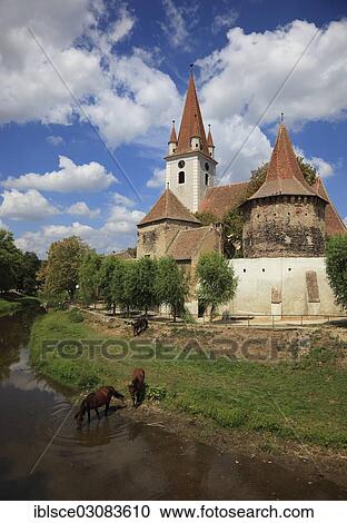 "Grossau Fortified Church, built in 1498, Grossau, Grossau oder Cristian, Siebenburgen, Romania, Europe" View Large Photo Image Stock Image - "Grossau Fortified Church, built in 1498, Grossau, Grossau oder Cristian, Siebenburgen, Romania, Europe". Fotosearch