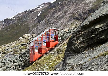 "Grossglockner Glacier funicular railway, Grossglockner, Hohe Tauern National Park, Tyrol, Austria, Europe" View Large Photo Image Stock Image - "Grossglockner Glacier funicular railway, Grossglockner, Hohe Tauern National Park, Tyrol, Austria, Europe". Fotosearch