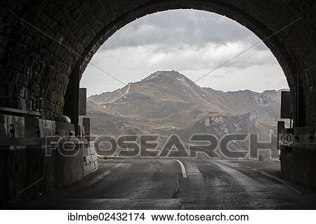 "Grossglockner High Alpine Road, tunnel at Mittertoerl with views of Mt Edelweissspitze, Salzburg state, Austria, Europe" View Large Photo Image Picture - "Grossglockner High Alpine Road, tunnel at Mittertoerl with views of Mt Edelweissspitze, Salzburg state, Austria, Europe". Fotosearch