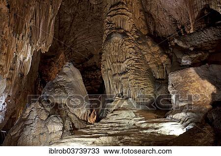 Stock Image - "Grotta di Su Marmuri cave, Ulassai, Sardinia, Italy, Europe". Fotosearch