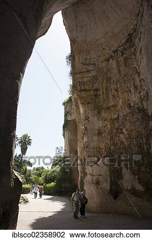"Grotto, Ear of Dionysius, Neapolis Archaeological Park, Siracusa, Syracuse, Sicily, Italy, Europe" View Large Photo Image Stock Image - "Grotto, Ear of Dionysius, Neapolis Archaeological Park, Siracusa, Syracuse, Sicily, Italy, Europe". Fotosearch