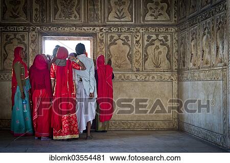 "Group of Indian visitors, marble gazebo of Khas Mahal, Red Fort, Agra, Uttar Pradesh, India, Asia" View Large Photo Image Stock Image - "Group of Indian visitors, marble gazebo of Khas Mahal, Red Fort, Agra, Uttar Pradesh, India, Asia". Fotosearch