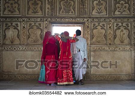 "Group of Indian visitors, marble gazebo of Khas Mahal, Red Fort, Agra, Uttar Pradesh, India, Asia" View Large Photo Image Stock Image - "Group of Indian visitors, marble gazebo of Khas Mahal, Red Fort, Agra, Uttar Pradesh, India, Asia". Fotosearch
