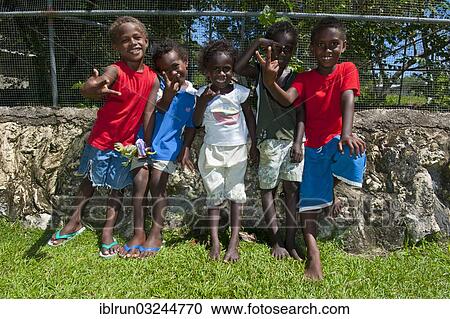 "Group of local children, Honiara, Solomon Islands, Oceania" View Large Photo Image Stock Image - "Group of local children, Honiara, Solomon Islands, Oceania". Fotosearch