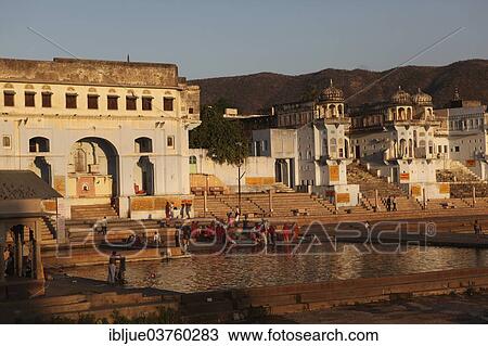 "Group of women at a ghat, Pushkar, Rajasthan, India, Asia" View Large Photo Image Stock Image - "Group of women at a ghat, Pushkar, Rajasthan, India, Asia". Fotosearch
