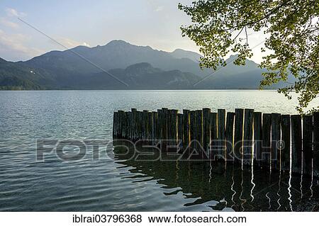 "Groyne on Lake Kochel, Kochel am See, Upper Bavaria, Bavaria, Germany, Europe" View Large Photo Image Stock Photo - "Groyne on Lake Kochel, Kochel am See, Upper Bavaria, Bavaria, Germany, Europe". Fotosearch