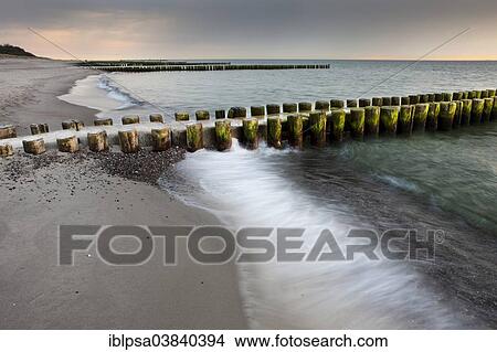 "Groynes on the Baltic Coast, Zingst, Fischland-Darss-Zingst, Mecklenburg-West Pomerania, Germany, Europe" View Large Photo Image Picture - "Groynes on the Baltic Coast, Zingst, Fischland-Darss-Zingst, Mecklenburg-West Pomerania, Germany, Europe". Fotosearch