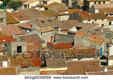 "Gruissan village seen from the castle, Aude, France, Europe" View Large Photo Image Stock Photo - "Gruissan village seen from the castle, Aude, France, Europe". Fotosearch