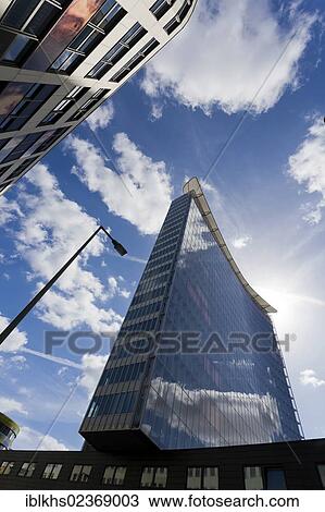 Stock Image - "GSW office building, a non-commercial housing association in Kreuzberg, Berlin, Germany, Europe". Fotosearch