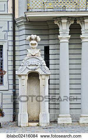Guardhouse at the former Residence, now the District Office, Eichstaett, Bavaria, Germany, Europe View Large Photo Image Picture - Guardhouse at the former Residence, now the District Office, Eichstaett, Bavaria, Germany, Europe. Fotosearch